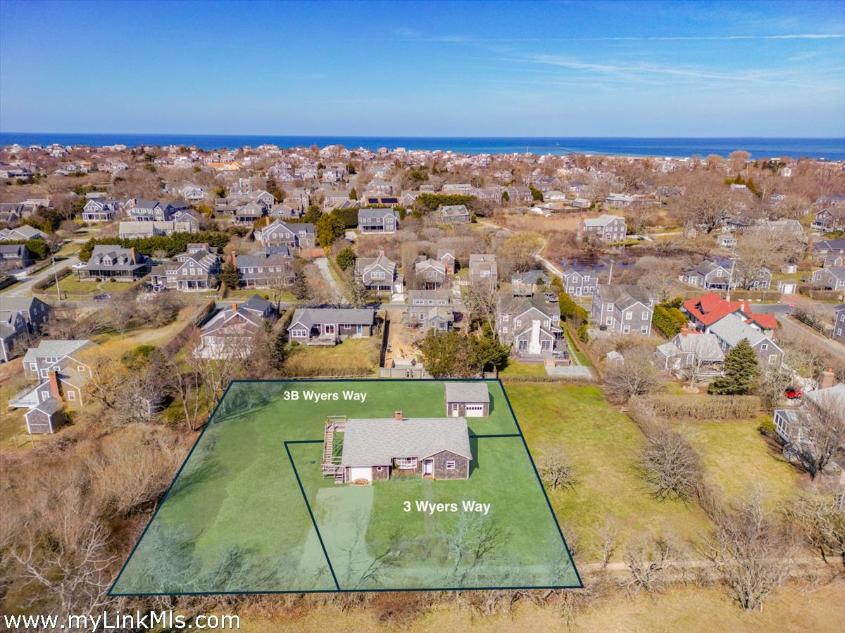 Photo of Nantucket vacation rental property at 3 & 3B Wyers Way, Nantucket MA 02554